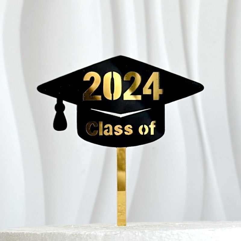 Wholesale Acrylic Graduation Happy Cake Card Decoration